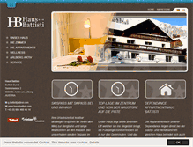 Tablet Screenshot of haus-battisti.com